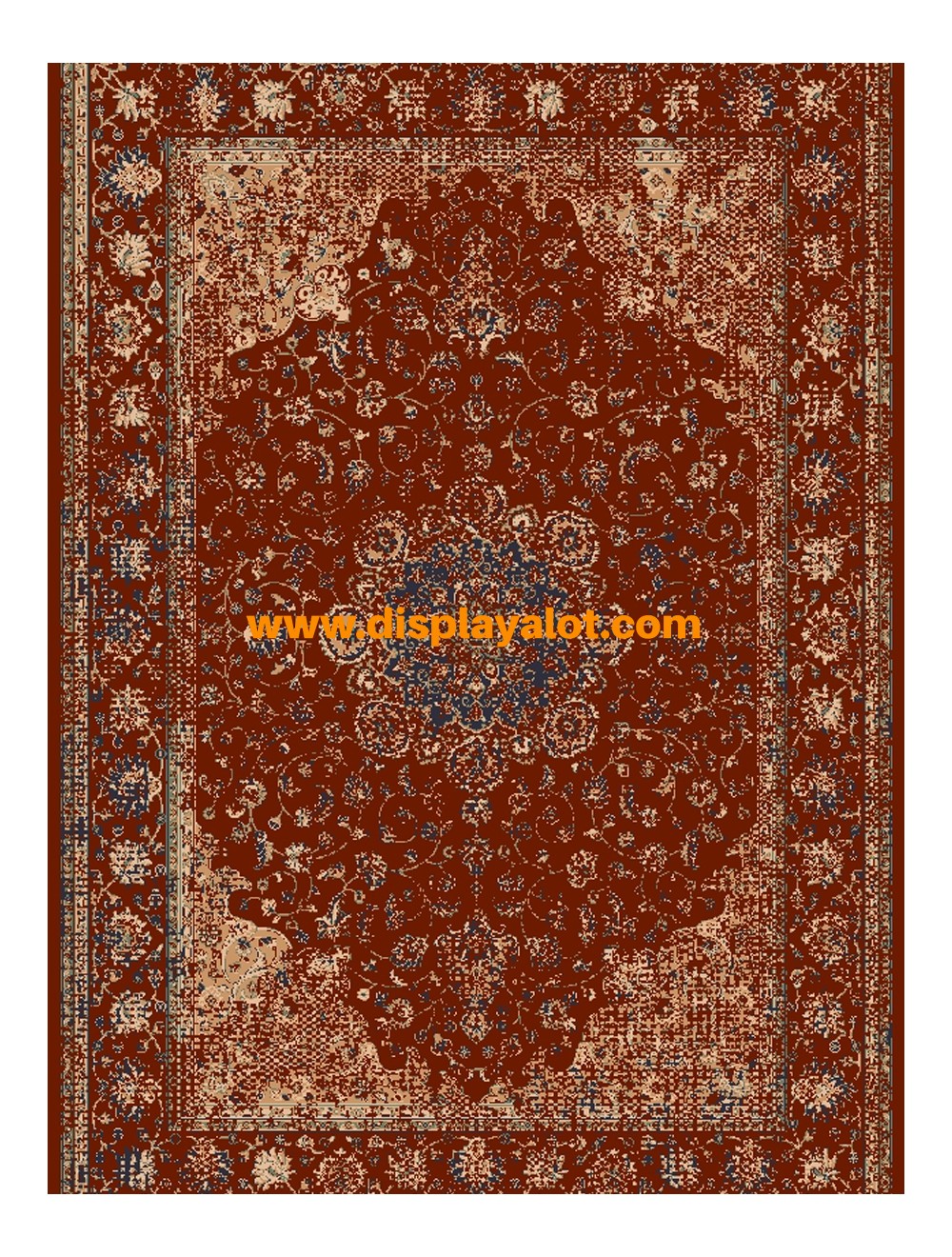 Silky Red 84384 67x110 Rug